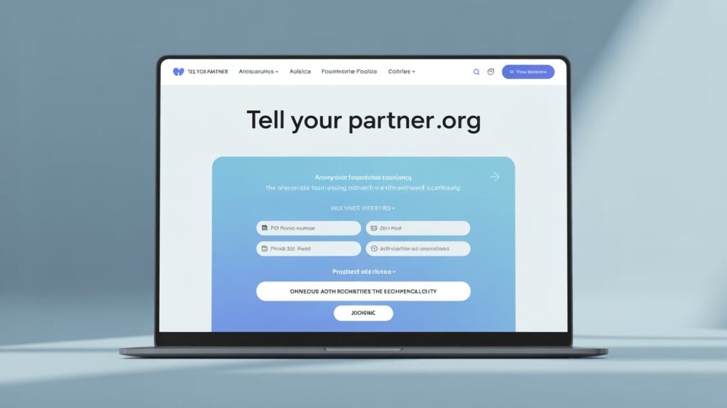 What Is Tell Your Partner .Org